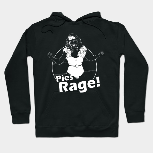 Pies of Rage! (if you don't like pink) Hoodie by DrMadness